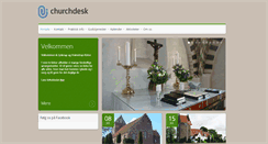 Desktop Screenshot of jyderupkirke.dk